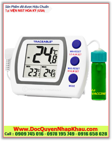Nhiệt kế MinMax –50 đến 70°C, 4627 Memory Monitoring Plus™ Traceable®  Thermomter